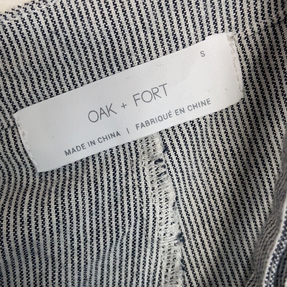 OAK + FORT Striped Jumpsuit - Picture 6 of 8